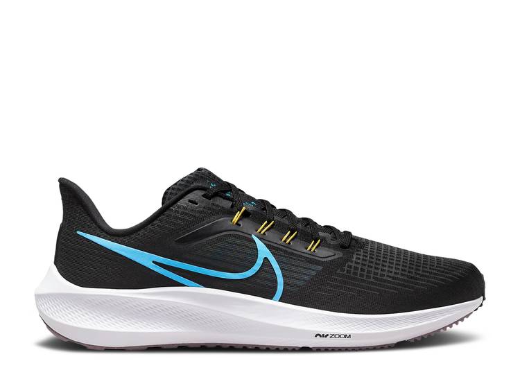 【 NIKE AIR ZOOM PEGASUS 39 'BLACK CHLORINE BLUE' / BLACK ANTHRACITE VIVID SULFUR 】 ズーム ペガサス 黒色 ブラック ズームペガサス スニーカー メンズ ナイキ 27,430円