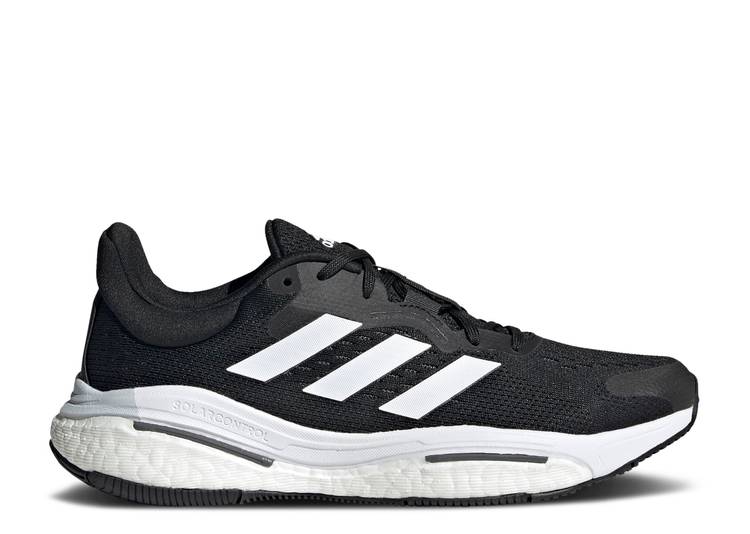 【 ADIDAS WMNS SOLARCONTROL \u0027BLACK WHITE\u0027 / CORE BLACK CLOUD WHITE GREY FIVE 】 アディダス 中核グループ 黒いこと 黒いこと 白いこと 白いこと 薄墨色 薄墨色 スニーカー レディース