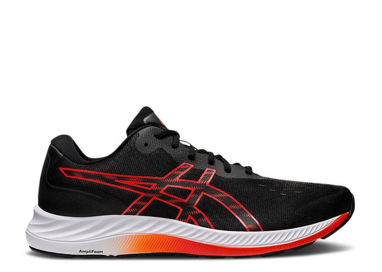 【 ASICS GEL EXCITE 9 \u0027BLACK CHERRY TOMATO\u0027 / BLACK CHERRY TOMATO 】 黒いこと 黒いこと スニーカー メンズ アシックス