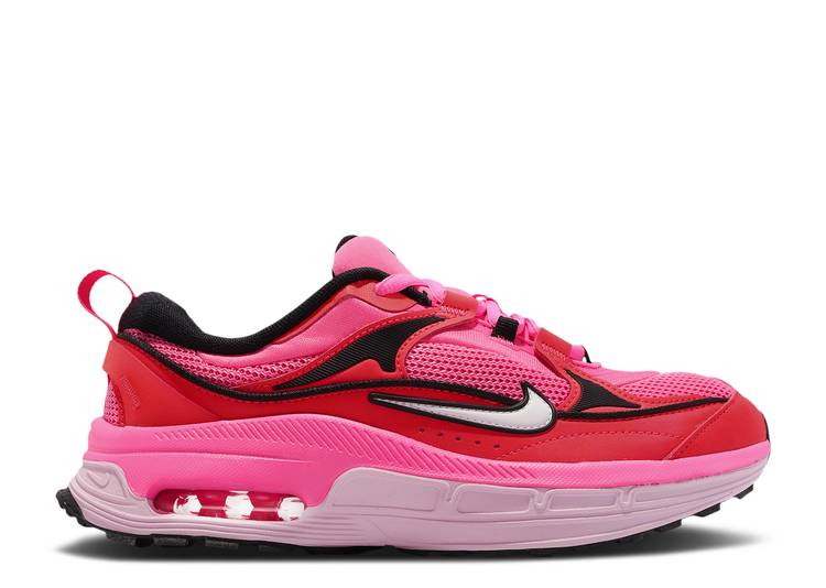 【 NIKE WMNS AIR MAX BLISS \u0027LASER PINK\u0027 / LASER PINK WHITE SOLAR RED PINK 】 マックス レーザ サクラ色 白いこと 白いこと 赤 赤いこと エア湖マックス スニーカー レディース ナイキ