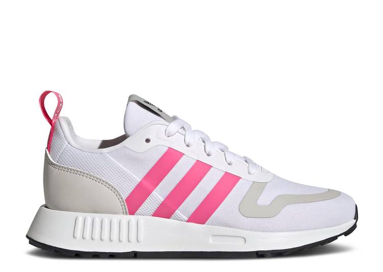 【 ADIDAS MULTIX J 'WHITE PULSE MAGENTA' / CLOUD WHITE PULSE MAGENTA GREY 】 アディダス 白色 ホワイト マジェンタ 灰色 グレー ジュニア キッズ ベビー マタニティ スニーカー|スニケス