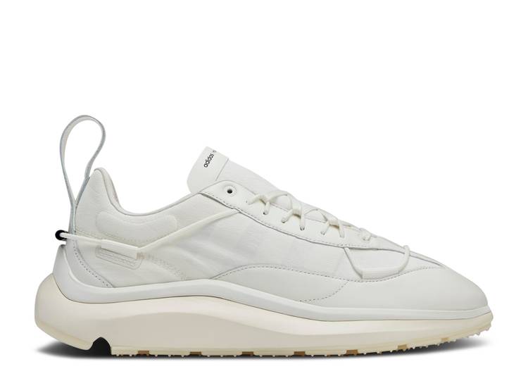 【 ADIDAS Y-3 SHIKU RUN \u0027CORE WHITE\u0027 / CORE WHITE CORE WHITE BLACK 】 アディダス 幽客 中核グループ 白いこと 白いこと 黒いこと 黒いこと スニーカー メンズ