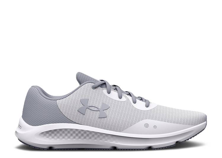 【 UNDER ARMOUR CHARGED PURSUIT 3 TECH 'WHITE MOD GREY' / WHITE MOD GREY 】 テック 白色 ホワイト 灰色 グレー アンダーアーマー スニーカー メンズ 22,125円