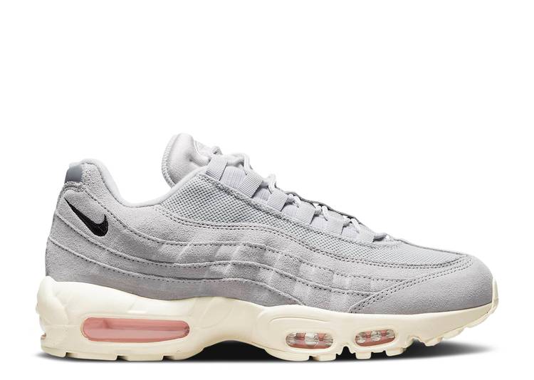 【 NIKE AIR MAX 95 GREY FOG PINK FOAM / GREY FOG COCONUT MILK REFLECT 】 マックス ピンク 灰色 グレー エアマックス スニーカー メンズ ナイキ