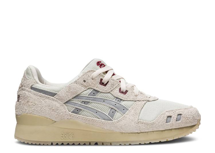 【 ASICS PLEASURES X GEL LYTE 3 OG 'CREAM' / MYSTIC BLUE PURE SILVER 】 青色 ブルー ピュア 銀色 シルバー スニーカー メンズ アシックス