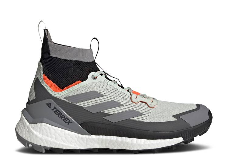 【 ADIDAS TERREX FREE HIKER 2 \u0027LINEN GREEN GREY\u0027 / LINEN GREEN GREY THREE IMPACT 】 アディダス 無償性 緑 緑であること 薄墨色 薄墨色 差しひびき スニーカー メンズ
