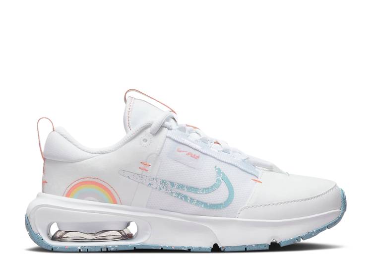 【 NIKE AIR MAX INTERLOCK SE GS WHITE WORN BLUE / WHITE CRIMSON BLISS AURA WORN 】 マックス 白色 ホワイト クリムゾン オーラ エアマックス ジュニア キッズ ベビー マタニティ スニーカー ナイキ