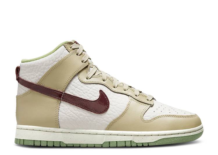 【 NIKE WMNS DUNK HIGH \u0027LIGHT BONE ALLIGATOR\u0027 / LIGHT BONE ALLIGATOR LIMESTONE 】 ダンク ご機嫌 ダンクハイ スニーカー レディース ナイキ