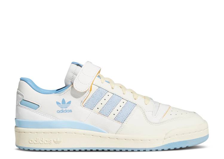 【 ADIDAS FORUM 84 LG \u0027WHITE CLEAR SKY\u0027 / CLOUD WHITE CLEAR SKY CREAM 】 アディダス 討論会 白いこと 白いこと 天の原 皮膚軟化剤 スニーカー メンズ