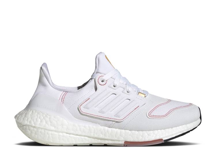 【 ADIDAS WMNS ULTRABOOST 22 'WHITE WONDER RED' / CLOUD WHITE CLOUD WHITE WONDER 】 アディダス 白色 ホワイト スニーカー レディース｜スニケス 27,755円