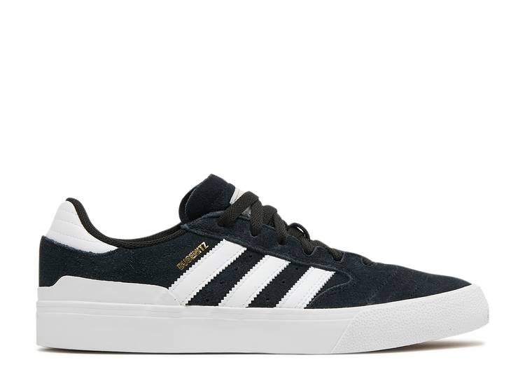 【 ADIDAS BUSENITZ VULC 2 'CORE BLACK' / CORE BLACK CLOUD WHITE GUM 】 アディダス コア 黒色 ブラック 白色 ホワイト スニーカー メンズ