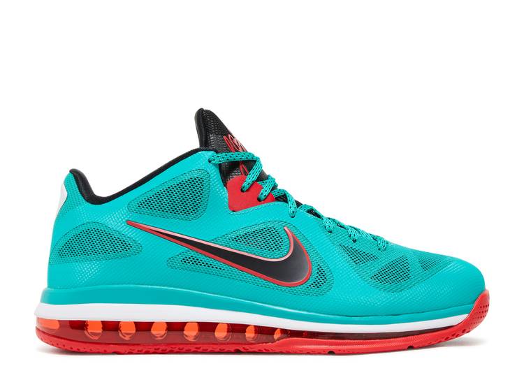 【 NIKE LEBRON 9 LOW \u0027REVERSE LIVERPOOL\u0027 / NEW GREEN BLACK ACTION RED WHITE 】 レブロン 緑 緑であること 黒いこと 黒いこと 動き 赤 赤いこと 白いこと 白いこと スニーカー メンズ ナイキ