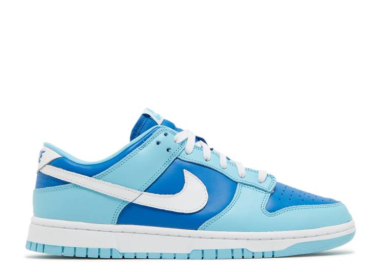 【 NIKE DUNK LOW RETRO QS ARGON 2022 / FLASH WHITE ARGON BLUE FLASH 】 ダンク 白色 ホワイト 青色 ブルー ダンクロー スニーカー メンズ ナイキ