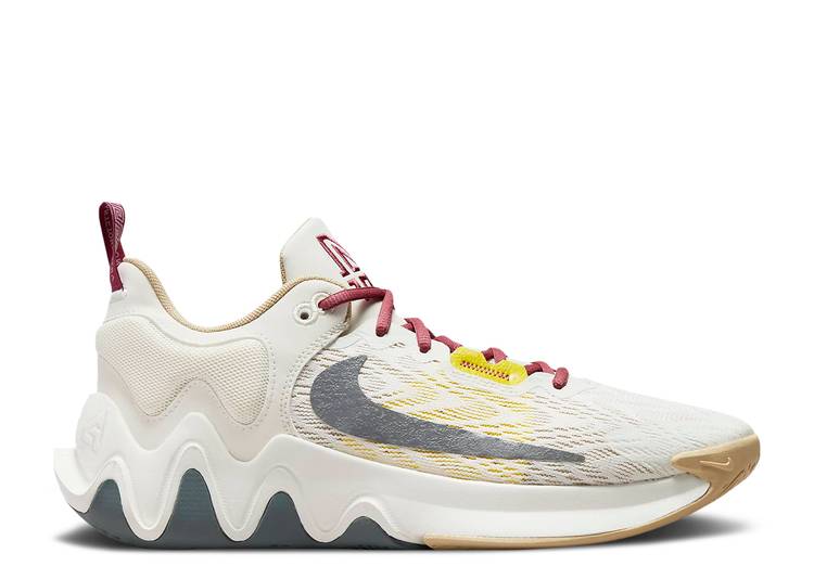 【 NIKE GIANNIS IMMORTALITY 2 \u0027SAIL RATTAN\u0027 / SAIL RATTAN YELLOW STRIKE SMOKE 】 黄味がかった 黄色 ストライク スニーカー メンズ ナイキ