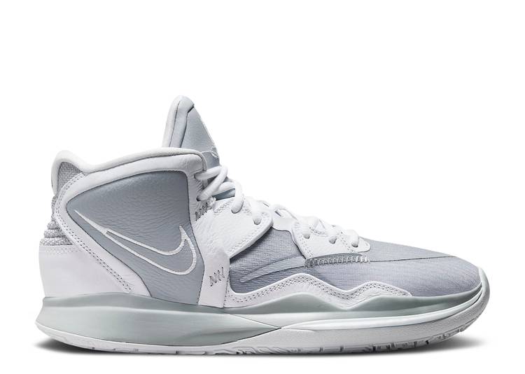 【 NIKE KYRIE INFINITY TB WOLF GREY / WOLF GREY WOLF GREY WHITE 】 カイリー 灰色 グレー 白色 ホワイト スニーカー メンズ ナイキ