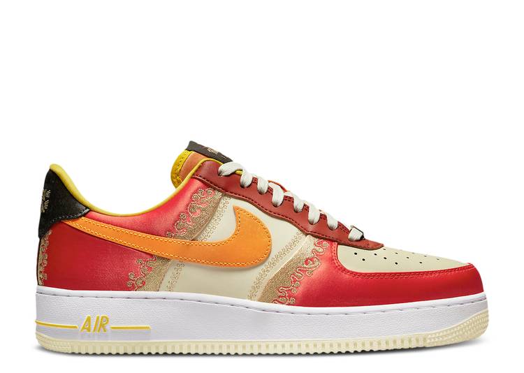 【 NIKE AIR FORCE 1 \u002707 LV8 \u0027LITTLE ACCRA\u0027 / HABANERO RED COCONUT MILK 】 赤 赤いこと 空軍 スニーカー メンズ ナイキ