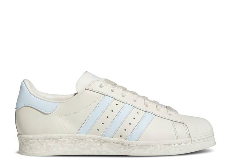 【 ADIDAS SUPERSTAR 82 CLOUD WHITE SKY TINT / CLOUD WHITE SKY TINT OFF WHITE 】 アディダス スーパースター 白色 ホワイト スカイ スニーカー メンズ