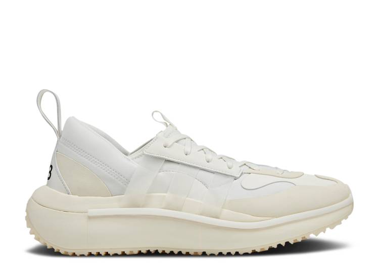 【 ADIDAS Y-3 QISAN COZY \u0027CREAM WHITE\u0027 / CREAM WHITE CORE WHITE CREAM 】 アディダス 皮膚軟化剤 白いこと 白いこと 中核グループ スニーカー メンズ