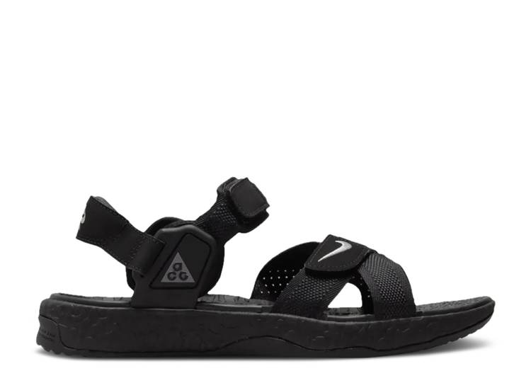 【 NIKE ACG AIR DESCHUTZ+ 'BLACK ANTHRACITE' / BLACK BLACK ANTHRACITE GREY FOG 】 黒色 ブラック 灰色 グレー スニーカー メンズ ナイキ