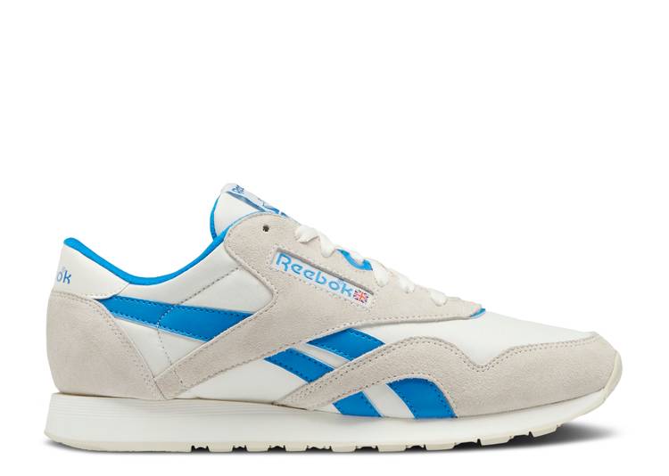 本物の リーボック Reebok クラシック ナイロン ビンテージ ヴィンテージ モダン 青色 ブルー Chalk Blue スニーカー メンズ Pacific