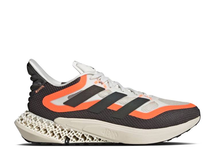 【 ADIDAS 4DFWD PULSE 2 \u0027CRYSTAL WHITE SOLAR ORANGE\u0027 / CRYSTAL WHITE NIGHT METALLIC 】 アディダス 白いこと 白いこと ナイト爵 スニーカー メンズ
