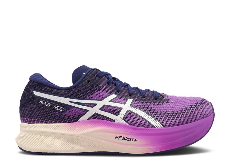 【 ASICS WMNS MAGIC SPEED 2 \u0027ORCHID\u0027 / ORCHID WHITE 】 神通力 素早さ 白いこと 白いこと スニーカー レディース アシックス
