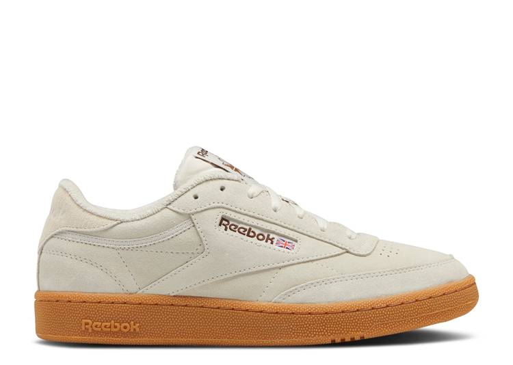 【 REEBOK CLUB C 85 \u0027STUCCO GUM\u0027 / STUCCO BRUSH BROWN GUM 】 リーボック 野球クラブ 赤銅色 赤銅色 スニーカー メンズ