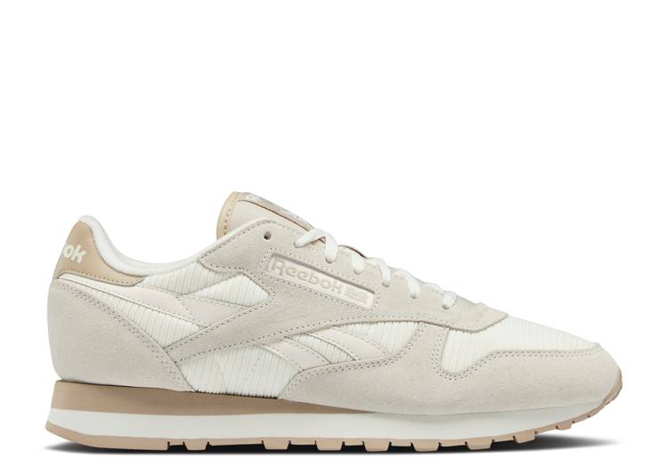 【 REEBOK CLASSIC LEATHER 'CHALK MODERN BEIGE' / CHALK CHALK MODERN BEIGE 】 リーボック クラシック レザー モダン ベージュ スニーカー メンズ