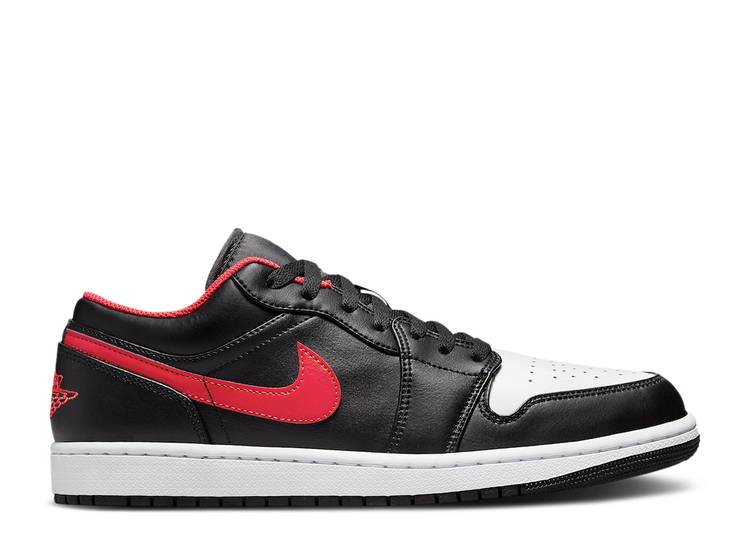 【 AIR JORDAN JORDAN 1 LOW \u0027WHITE TOE\u0027 / BLACK FIRE RED WHITE 】 ナイキ 黒いこと 黒いこと 火の手 赤 赤いこと 白いこと 白いこと エアジョーダン スニーカー メンズ