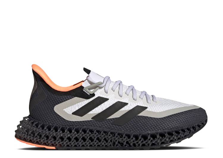 【 ADIDAS 4DFWD 2 'CORE BLACK IMPACT ORANGE' / CLOUD WHITE CORE BLACK IMPACT 】 アディダス 黒色 ブラック インパクト 白色 ホワイト コア スニーカー メンズ｜スニケス