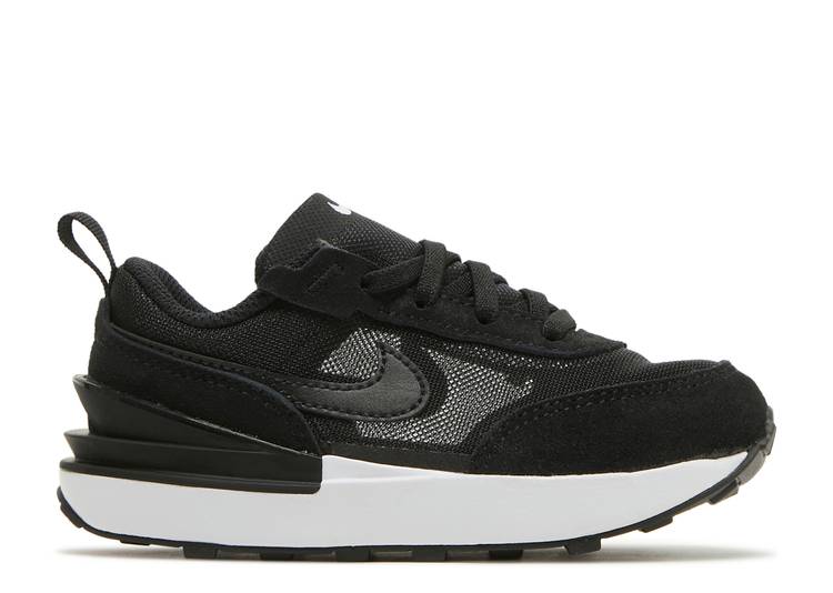 【 NIKE WAFFLE ONE TD BLACK / BLACK WHITE ORANGE BLACK 】 ワッフル 黒色 ブラック 白色 ホワイト 橙 オレンジ ベビー ナイキ