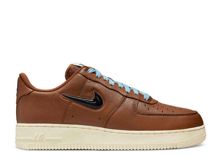 【 NIKE AIR FORCE 1 '07 PREMIUM VINTAGE 'CERTIFIED FRESH - PECAN' / PECAN PECAN ALPHA ORANGE BLACK 】 プレミアム ビンテージ ヴィンテージ フレッシュ アルファ 橙 オレンジ 黒色 ブラック エアフォース スニーカー|スニケス