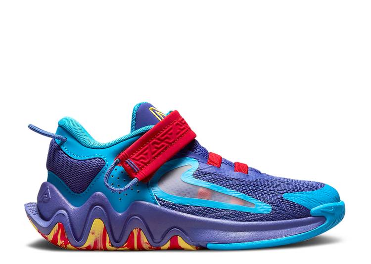 【 NIKE GIANNIS IMMORTALITY 2 PS LAPIS / LAPIS LASER BLUE UNIVERSITY RED 】 レーザー 青色 ブルー 赤 レッド ジュニア キッズ ベビー マタニティ スニーカー ナイキ