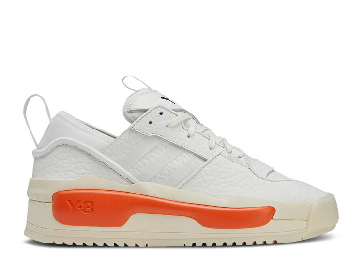 【 ADIDAS Y-3 HOKORI 2 'WHITE ORANGE' / CORE WHITE CREAM WHITE ORANGE 】 アディダス コア 白色 ホワイト クリーム 橙 オレンジ スニーカー メンズ|スニケス