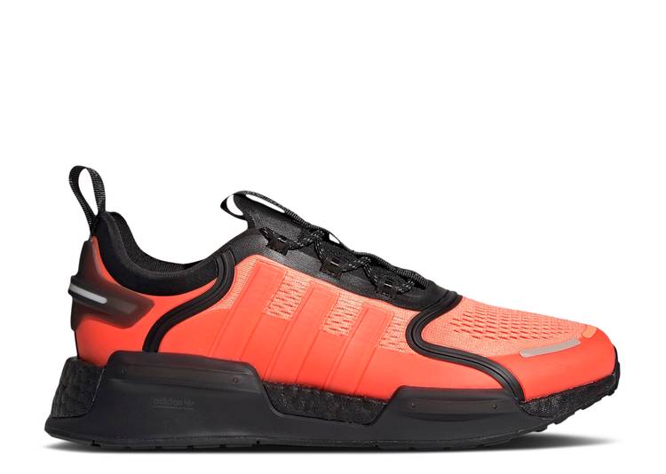 【 ADIDAS NMD_V3 \u0027BEAM ORANGE\u0027 / BEAM ORANGE GREY ONE BLISS 】 アディダス 橙 オレンジ色 薄墨色 薄墨色 スニーカー メンズ スニーカー-靴