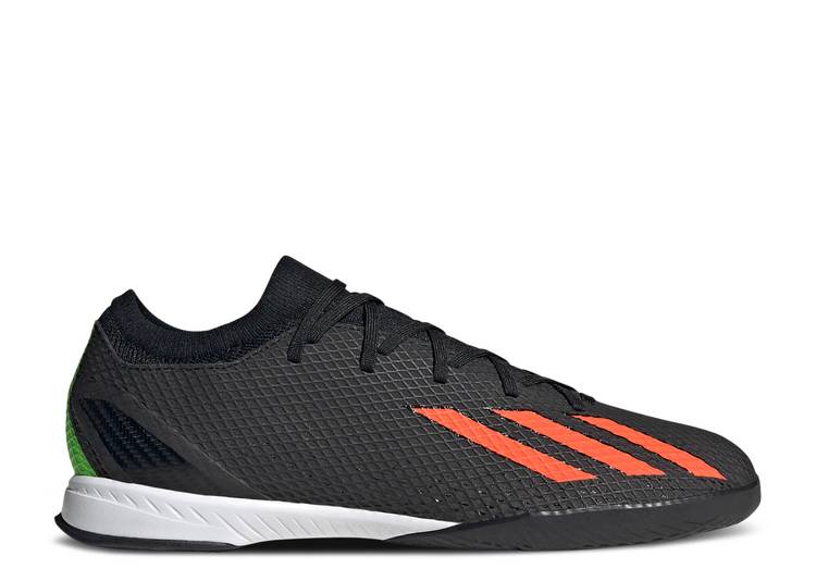 【 ADIDAS X SPEEDPORTAL.3 IN 'BLACK TEAM SOLAR GREEN' / CORE BLACK SOLAR RED TEAM SOLAR 】 アディダス チーム コア 黒色 ブラック 赤 レッド スニーカー メンズ｜スニケス