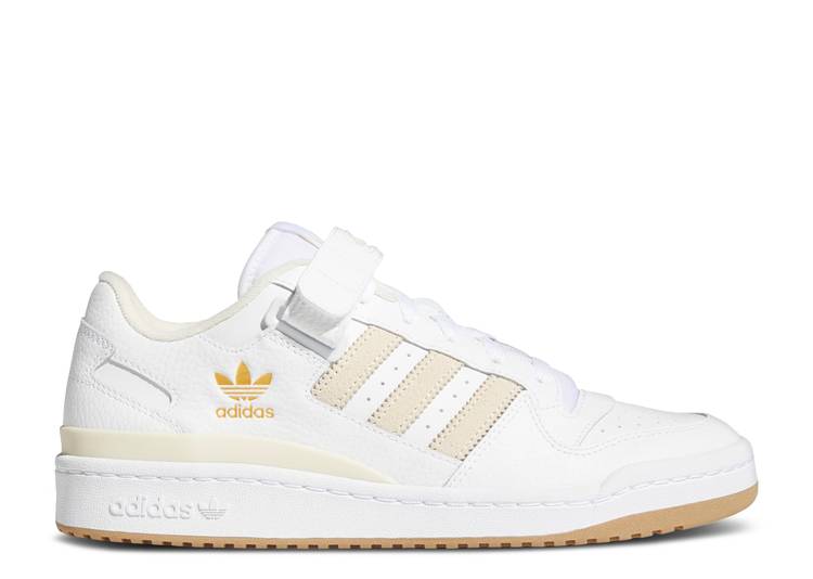 【 ADIDAS FORUM LOW \u0027WONDER WHITE GUM\u0027 / CLOUD WHITE WONDER WHITE GUM 】 アディダス 討論会 白いこと 白いこと スニーカー メンズ