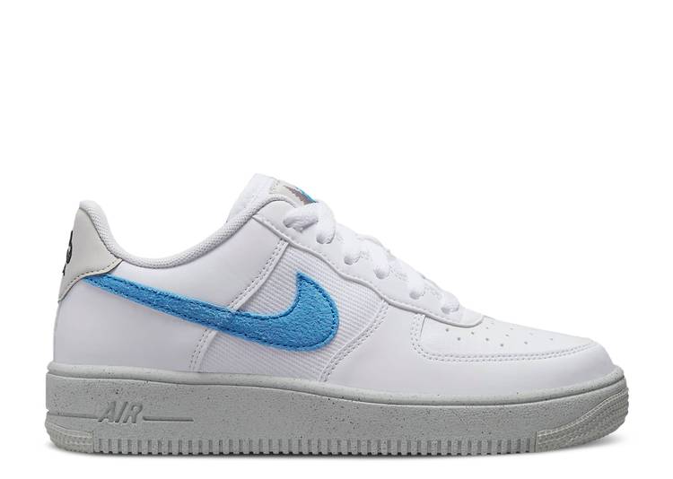 【 NIKE AIR FORCE 1 CRATER GS 'WHITE CHLOROPHYLL' / WHITE CHLOROPHYLL LIGHT BONE 】 白色 ホワイト エアフォース ジュニア キッズ ベビー マタニティ スニーカー ナイキ|スニケス