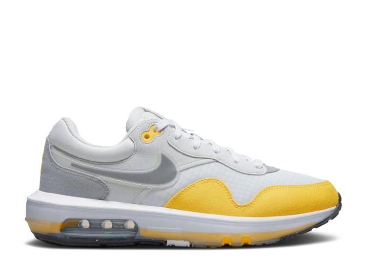 【 NIKE AIR MAX MOTIF \u0027PHOTON DUST YELLOW\u0027 / PHOTON DUST BLACK GREY FOG 】 マックス 黒いこと 黒いこと 薄墨色 薄墨色 エア湖マックス スニーカー メンズ ナイキ メンズ靴-靴