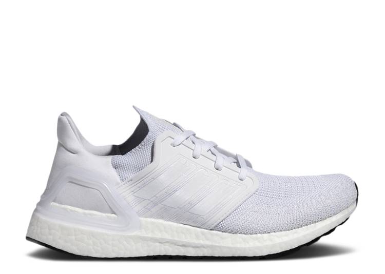 【 ADIDAS ULTRABOOST 20 \u0027FOOTWEAR WHITE\u0027 / FOOTWEAR WHITE FOOTWEAR WHITE 】 アディダス 白いこと 白いこと スニーカー メンズ 靴-スニーカー