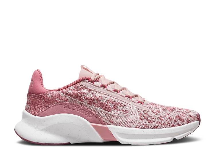【 NIKE WMNS SUPERREP GO 3 FLYKNIT NEXT NATURE \u0027DESERT BERRY SAIL\u0027 / DESERT BERRY BARELY ROSE 】 飛球編み物 さくら色 スニーカー レディース ナイキ