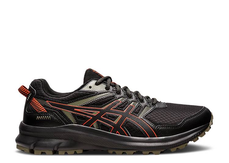 【 ASICS TRAIL SCOUT 2 'BLACK CHERRY TOMATO' / BLACK CHERRY TOMATO 】 スカウト 黒色 ブラック スニーカー メンズ アシックス