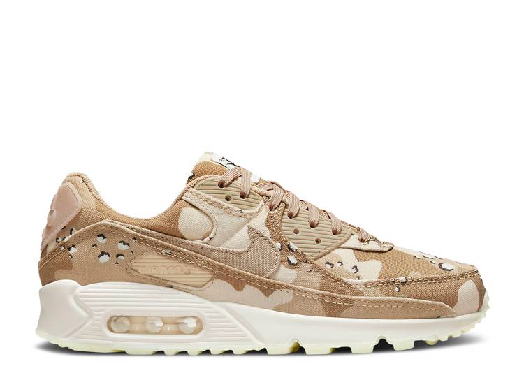 【 NIKE WMNS AIR MAX 90 \u0027DESERT CAMO\u0027 / HEMP SAIL VELVET BROWN LIGHT 】 マックス 赤銅色 赤銅色 エア湖マックス スニーカー レディース ナイキ