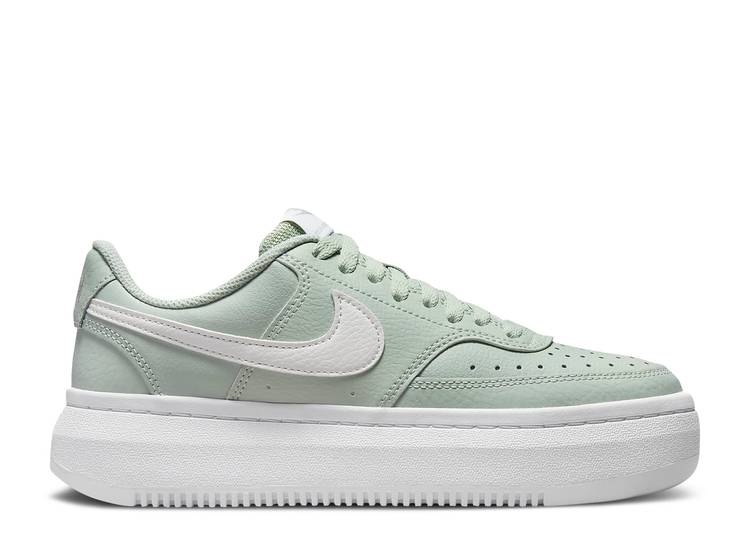 【 NIKE WMNS COURT VISION ALTA \u0027SEAFOAM\u0027 / SEAFOAM WHITE SUMMIT WHITE 】 厚地の外套 白いこと 白いこと スニーカー レディース ナイキ