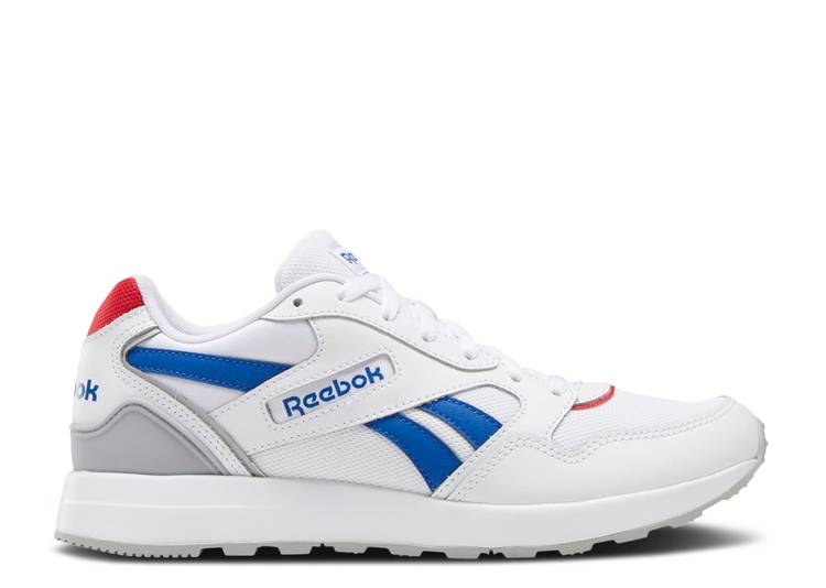 【 REEBOK GL 1000 'WHITE VECTOR BLUE' / FOOTWEAR WHITE VECTOR BLUE 】 リーボック 白色 ホワイト 青色 ブルー スニーカー メンズ｜スニケス
