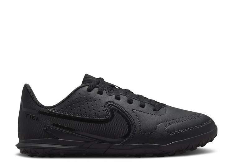 【 NIKE TIEMPO LEGEND 9 CLUB TF GS BLACK WHITE / BLACK SUMMIT WHITE LIGHT PHOTO 】 ティエンポ レジェンド クラブ 黒色 ブラック 白色 ホワイト ジュニア キッズ ベビー マタニティ スニーカー ナイキ
