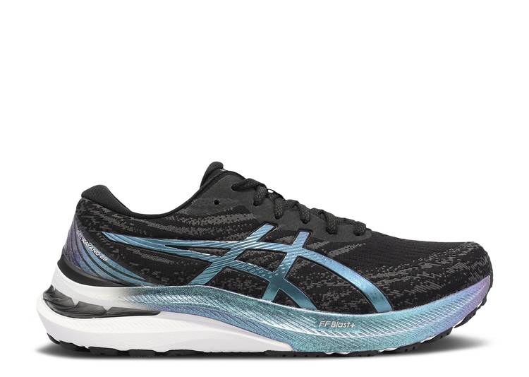 【 ASICS GEL KAYANO 29 PLATINUM BLACK BLUE / BLACK BLACK 】 プラチナム 黒色 ブラック スニーカー メンズ アシックス