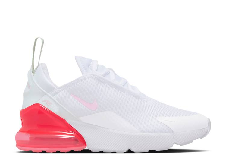 【 NIKE AIR MAX 270 PS 'WHITE HONEYDEW' / WHITE SUMMIT WHITE HONEYDEW PINK 】 マックス 白色 ホワイト ピンク エアマックス ジュニア キッズ ベビー マタニティ スニーカー ナイキ|スニケス