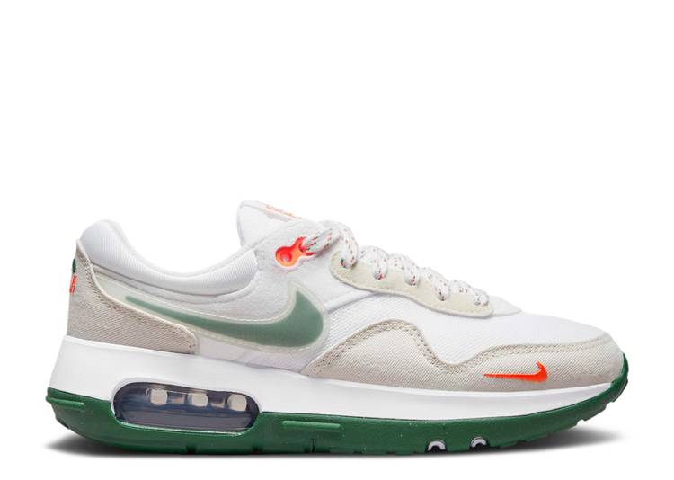 【 NIKE AIR MAX MOTIF GS 'WHITE GORGE GREEN' / WHITE SAFETY ORANGE LIGHT BONE 】 マックス 白色 ホワイト 橙 オレンジ エアマックス ジュニア キッズ ベビー マタニティ スニーカー ナイキ｜スニケス
