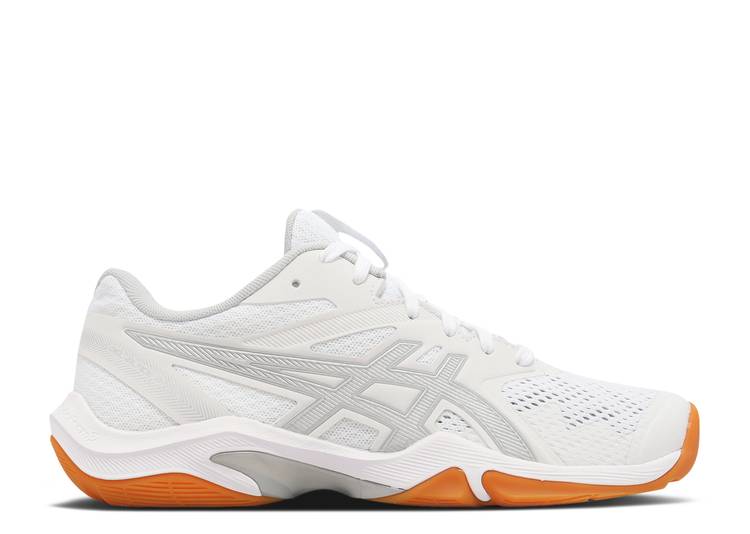 スニーカー アシックス Asics ピュア 白色 ホワイト 銀色 シルバー White Silver スニーカー レディース Silver Asics Wmns Gel Blade 8 Pure White スニケス